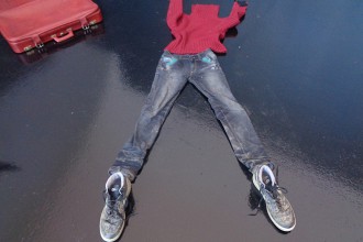 Installation "Flucht" © tanz ist