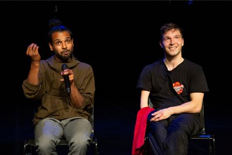 Shailesh Bahoran, Künstlergespräch © Niklas Koch